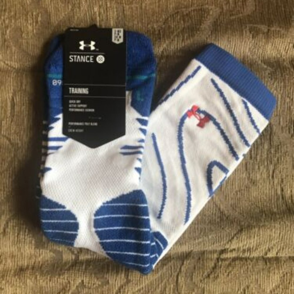 New Men's Stance x UA Training Socks